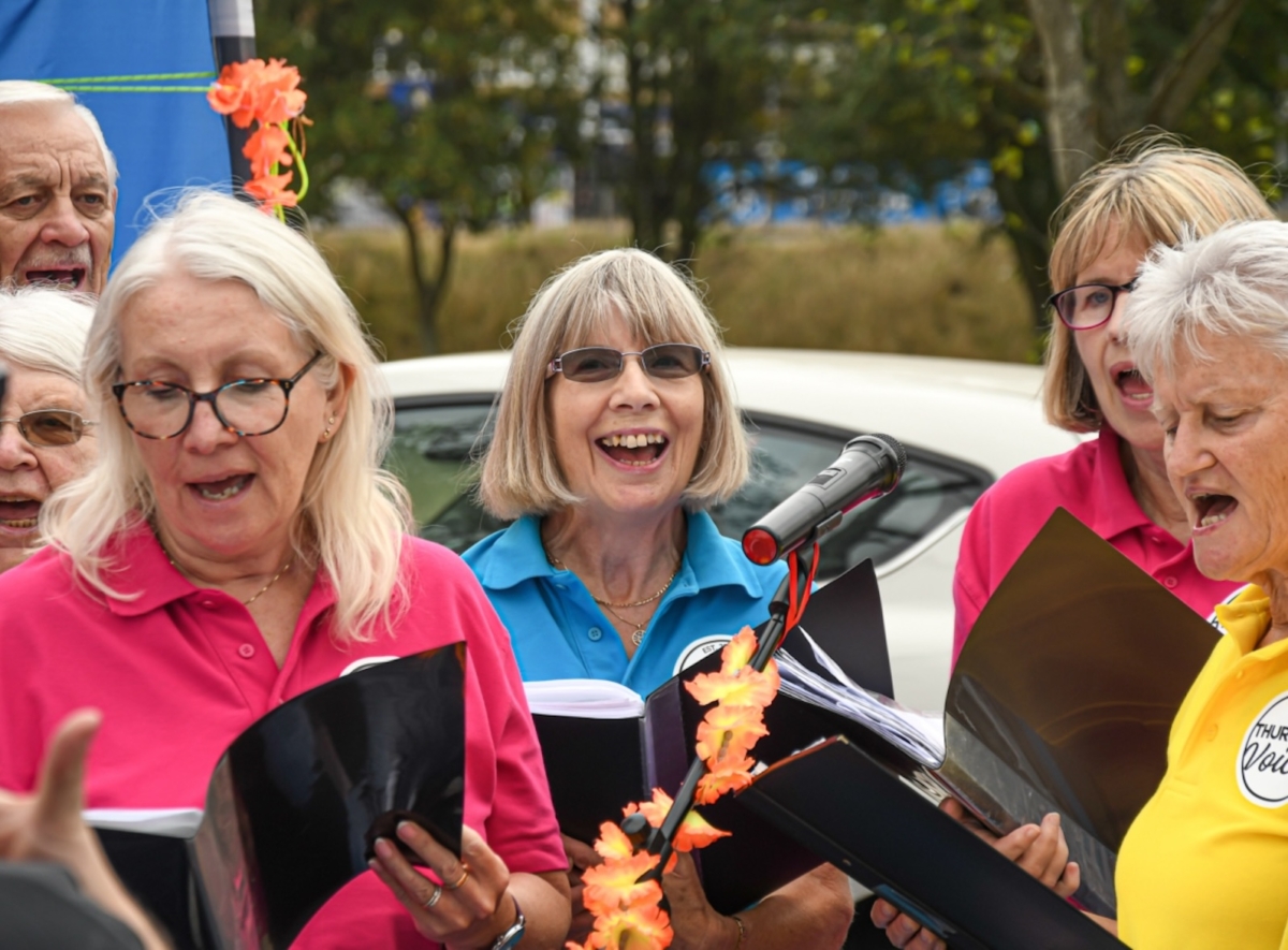 Arts Outburst Pop-up Choir
